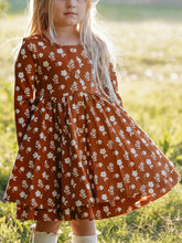 Prim Dress - Pumpkin Spice Floral